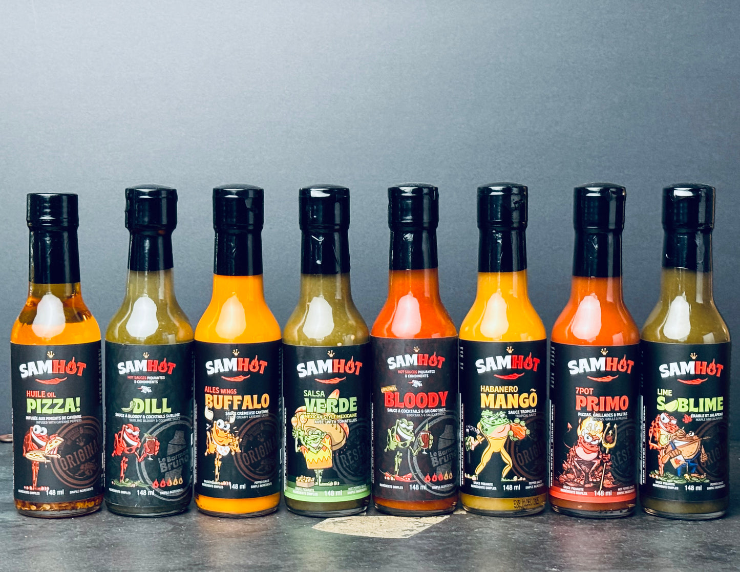 Sauce piquante SAMHOT: La Collection