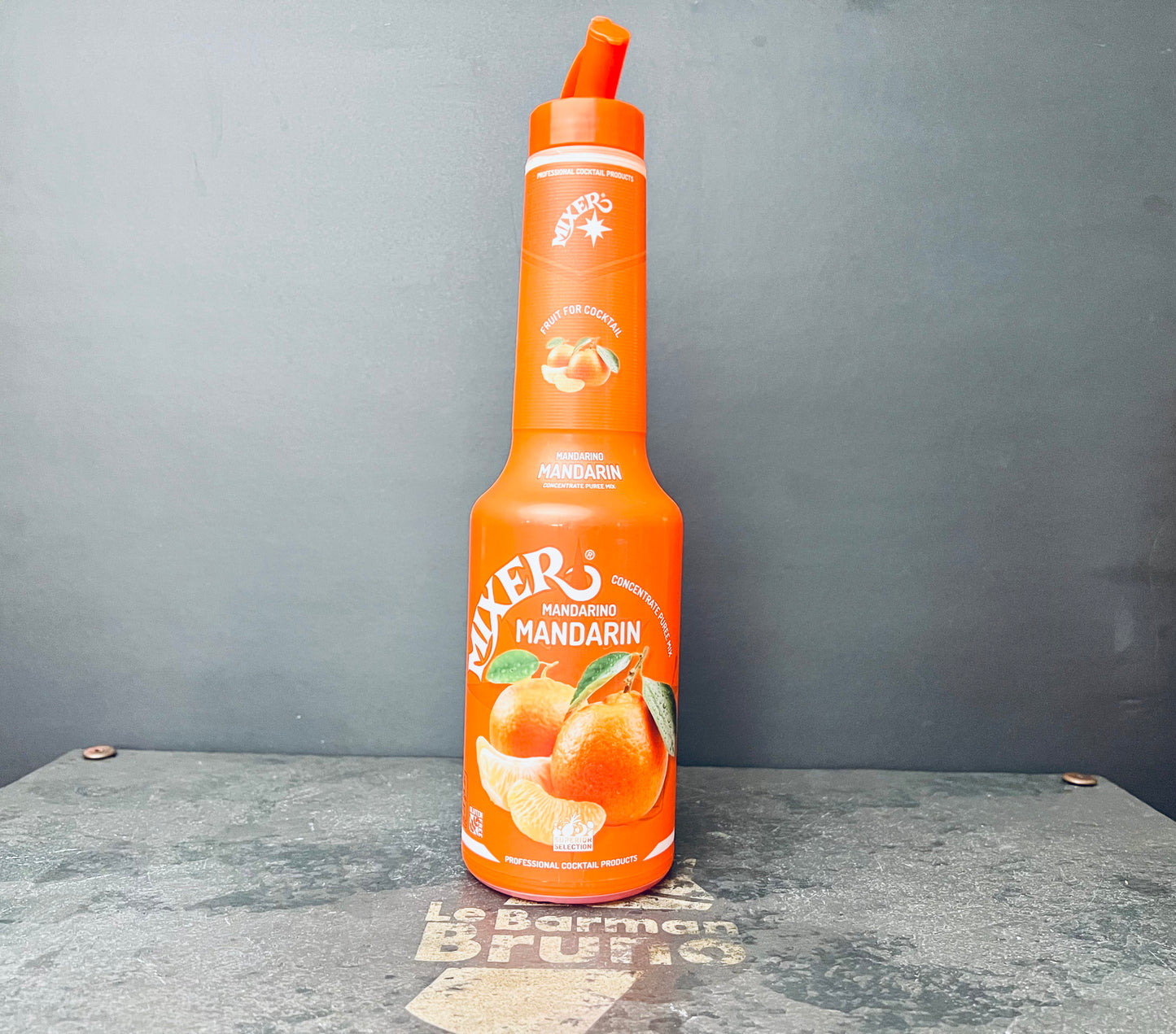 Purée de fruit mandarine Mixer