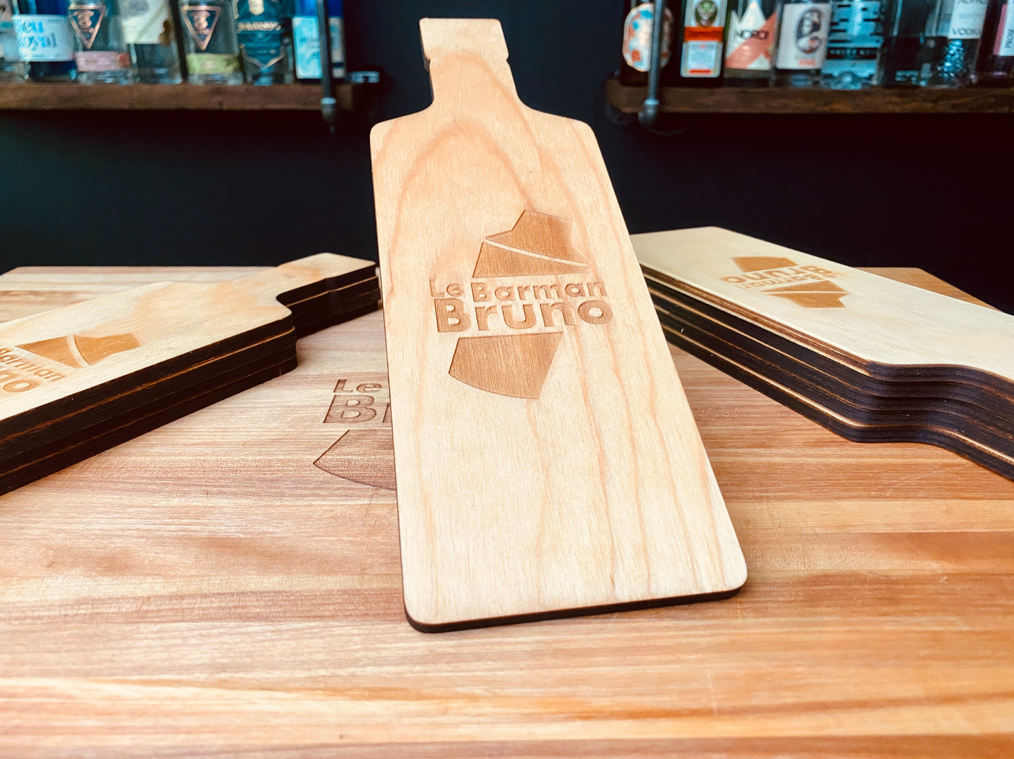 Planchette à découper en bois