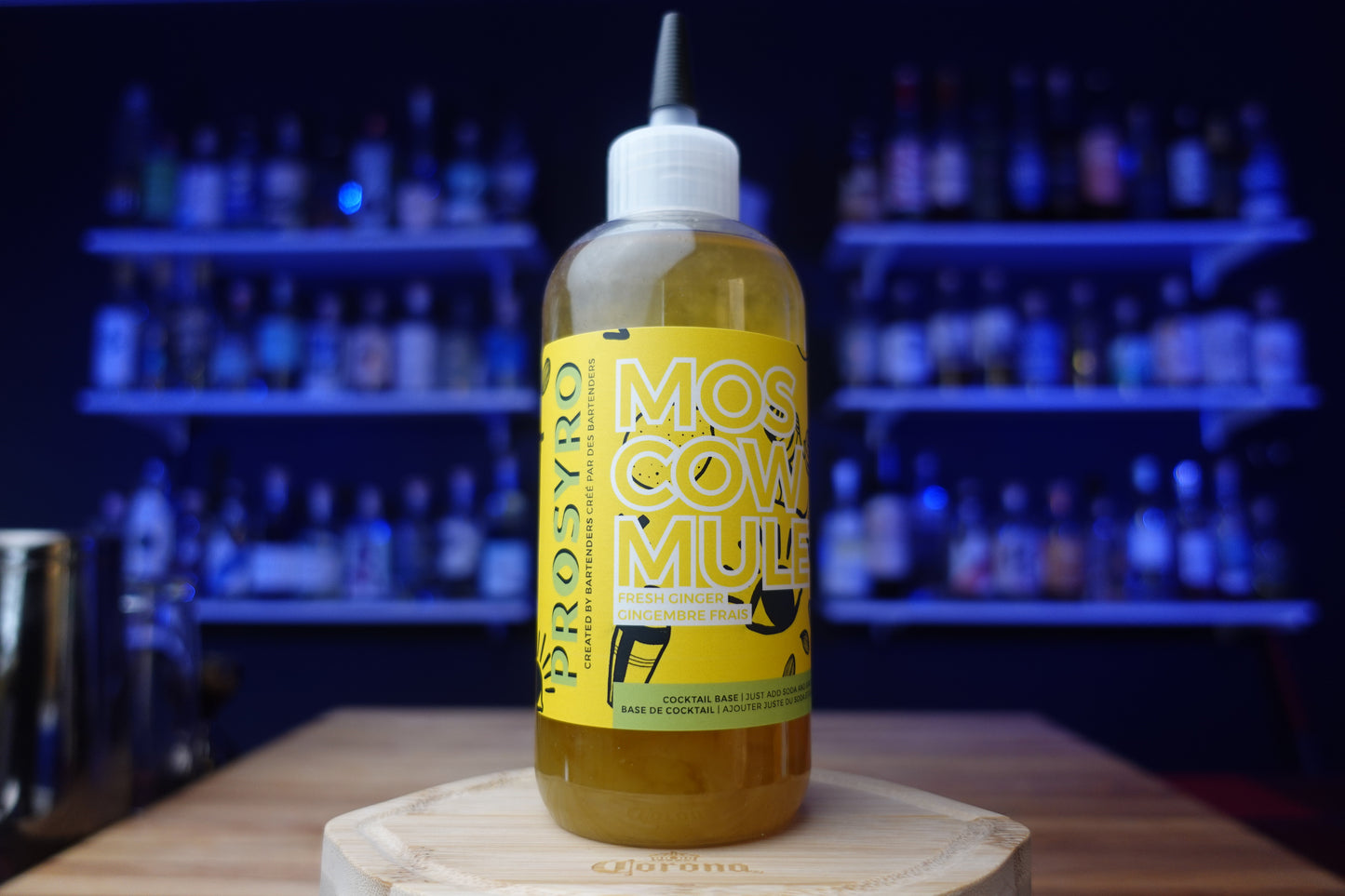 Sirop Moscow Mule - Prêt-à-shaker - Prosyro 340ml
