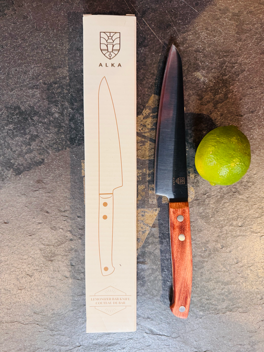 Le Lemonizer – Couteau de bar professionnel pour agrumes et garnitures