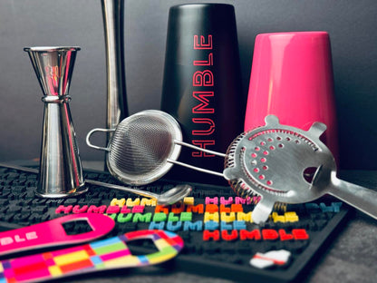 Kit de shaker Ultime Humble avec tapis de bar