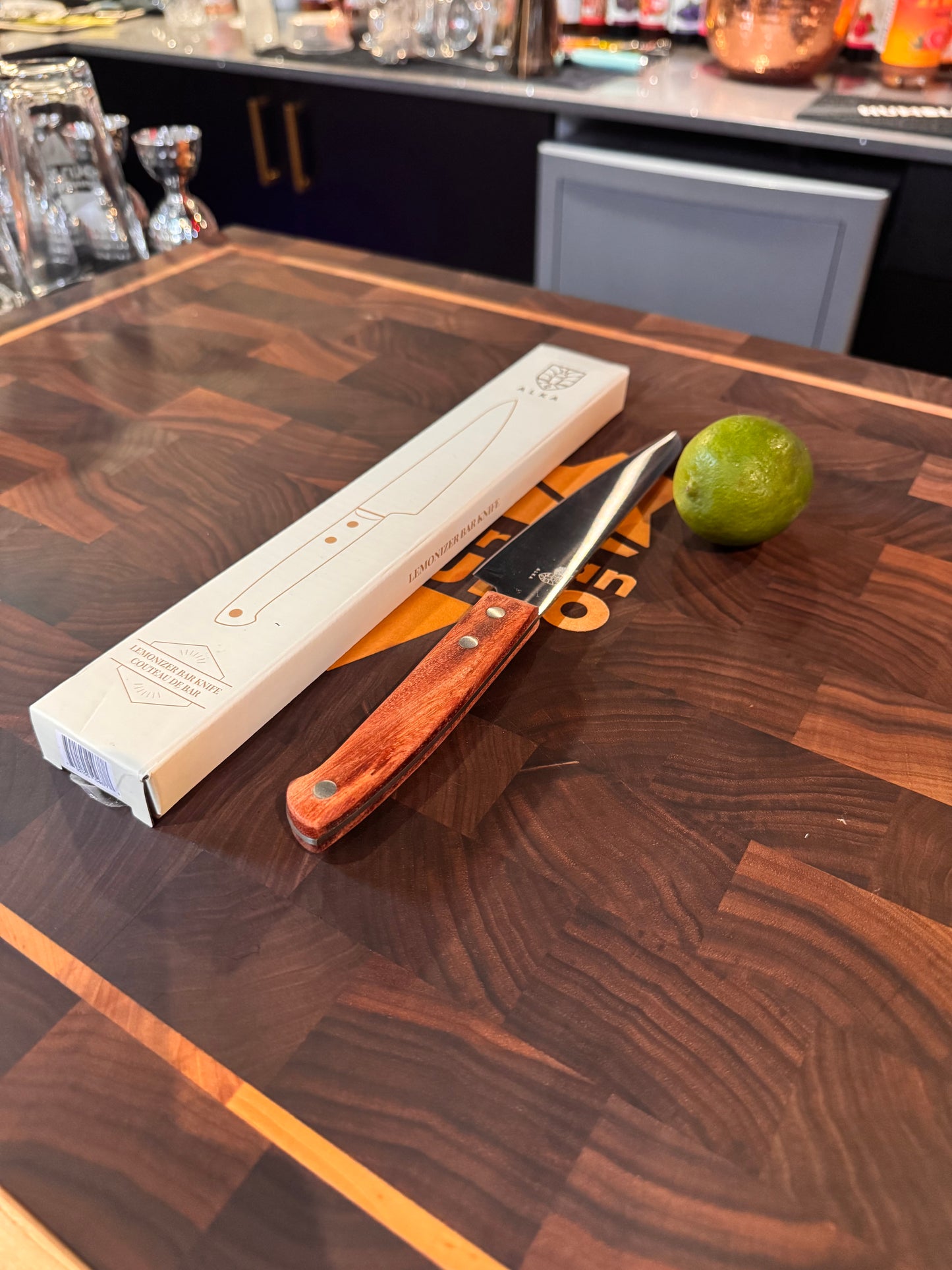 Le Lemonizer – Couteau de bar professionnel pour agrumes et garnitures