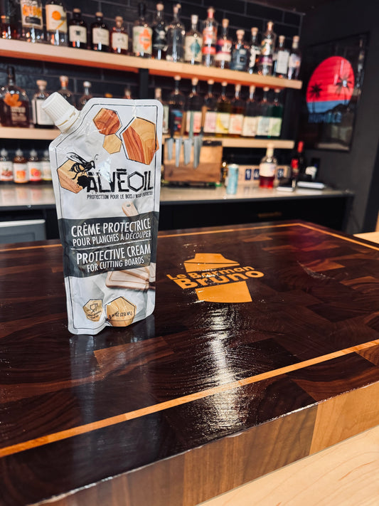 AlvéOil - Crème protectrice pour planches à découper & surfaces en bois