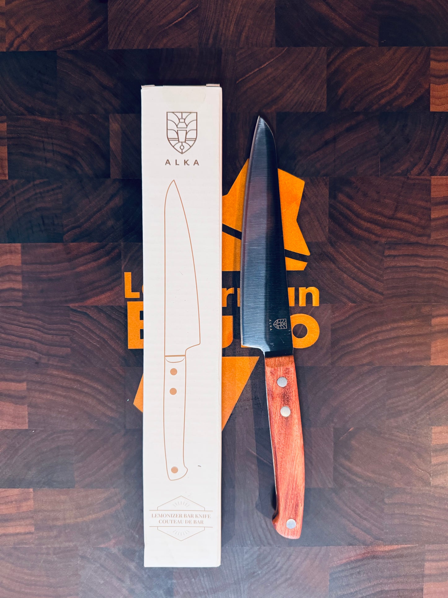 Le Lemonizer – Couteau de bar professionnel pour agrumes et garnitures