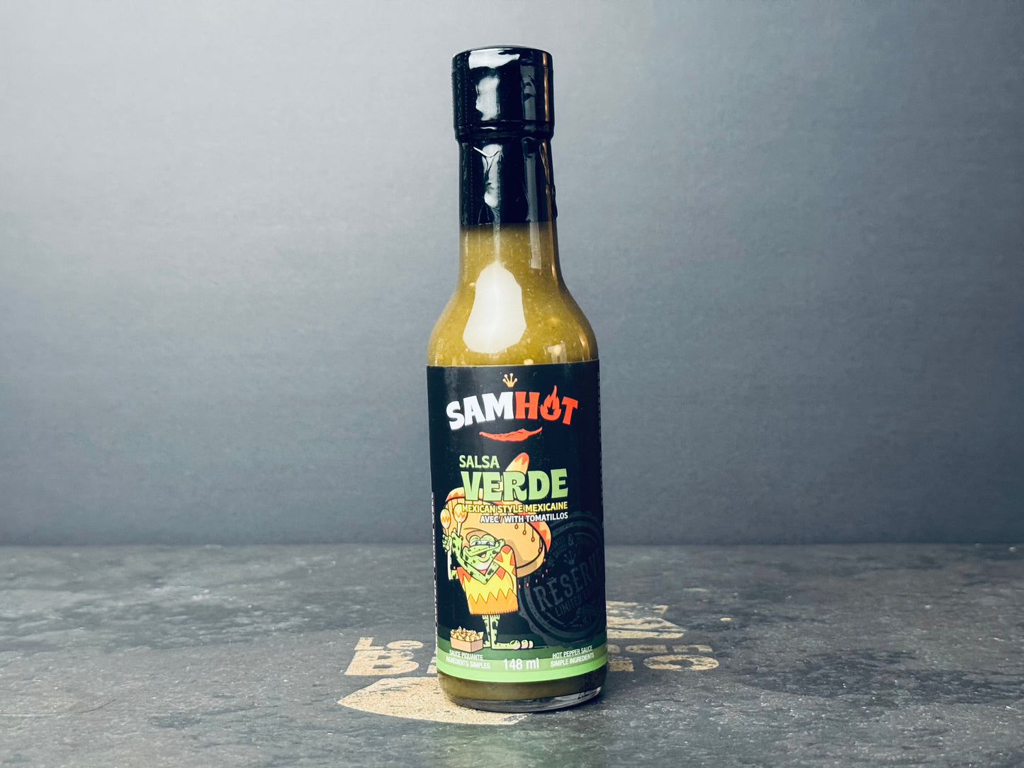 Sauce piquante SAMHOT: Salsa Verde